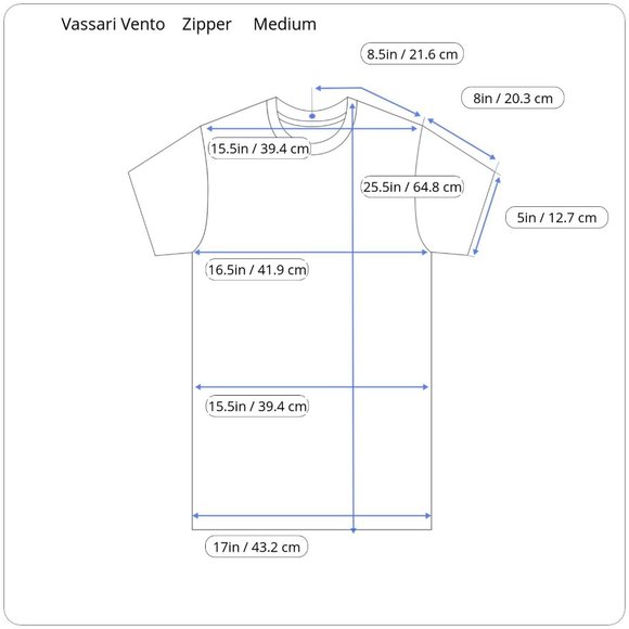Vento Vassari Blue Zipper Design Slim Fit Zipper Collar Short Sleeve Med Shirt - Picture 2 of 12